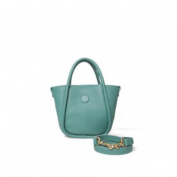 Oliveve Mini Ellis Crossbody Style #638B in Teal Blue Green Buffalo NEW NWT - Picture 6 of 7